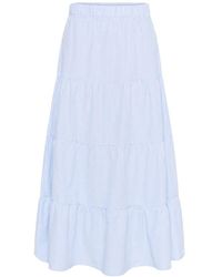 Cream - Midi Skirts - Lyst