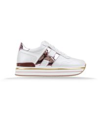 Hogan - Herren Leder Sneaker Mit Schnürung - Lyst