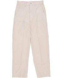 Obey - Broeken ,Katoen Dubbele Knie Timmerman Broek Klei - Lyst