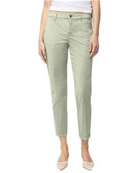 M·a·c - Cropped Trousers - Lyst