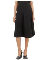 The Row - Midi Skirts - Lyst