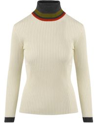 Beatrice B. - Truien & Vesten ,Wit ,Stijlvolle Coltrui Voor Vrouwen - Lyst