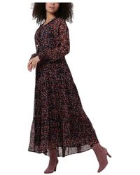 MOLIIN Copenhagen - Elena Maxikleid Blau - Lyst