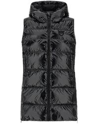 Pinko - Jassen ,Zwart ,Graffetta Vest - Lyst