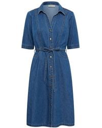 Cream - Shirt Dresses - Lyst