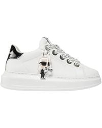 Karl Lagerfeld - Sneaker bianca kapri kl62576n - Lyst