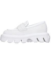 Casadei - Flache schuhe weiß - Lyst