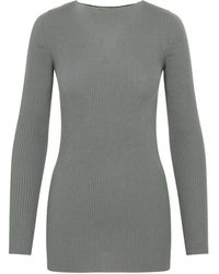 Rick Owens - Luxurious Cashmere Sweater With Oval Cut-Out - Lyst