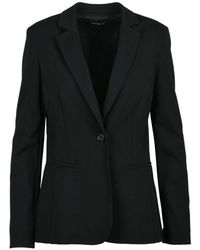 Pennyblack - Jassen ,Zwart ,Zachte Blazer Jas Met Knoopsluiting - Lyst