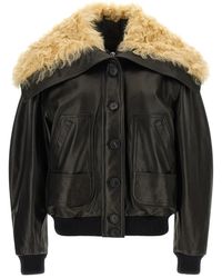 The Attico - Leather Jackets - Lyst