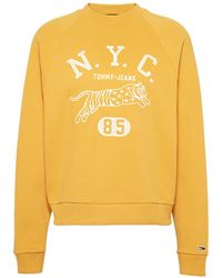 Tommy Hilfiger Sweatshirt Dw0dw07120zbc - Geel