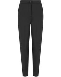 Max Mara - Broeken ,Zwart ,Polyester Gerona Pants - Lyst