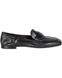 Pomme D'or - Leren Mocassins Met Vierkante Neus - Lyst