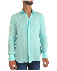 MC2 Saint Barth - Pamplona Leinenhemd - Lyst