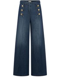 Seductive - Zomer Wide Leg Jeans - Lyst