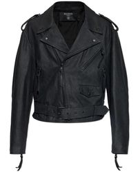 Balmain - Leather Jackets - Lyst