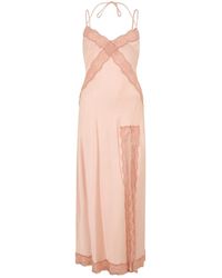 LES FILLES D'EVA - Kleedjes ,Roze ,Midi Jurk - Lyst