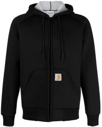 Carhartt - Hoodies & Sweatvesten ,Zwart ,Car-Lux Hooded Jacket - Lyst