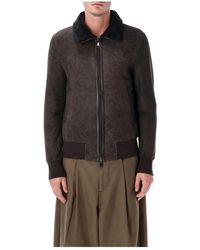 S.w.o.r.d 6.6.44 - Jassen ,Bruin ,Leer Shearling Jacket - Lyst