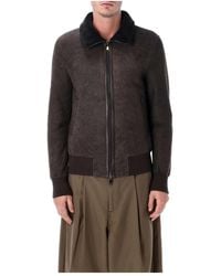 S.w.o.r.d 6.6.44 - Jassen ,Bruin ,Leer Shearling Jacket - Lyst