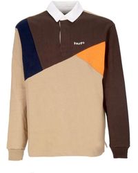 Huf - Tops ,Bruin ,Polo Shirt - Lyst