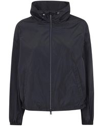 Herno - Jassen ,Zwart ,Polyester Techno Taffeta Short Jacket - Lyst
