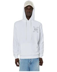 John Richmond - Bestickter logo-hoodie,sweatshirts & hoodies - Lyst