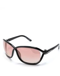 Tom Ford - Schwarze sonnenbrille mit zubehör - Lyst
