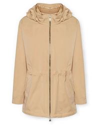 Elena Miro - Kurzer Parka, Zerlegbar - Lyst