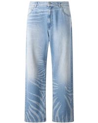Roberto Cavalli - Straight Jeans - Lyst