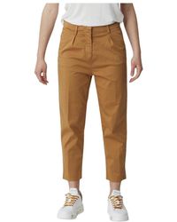 Mason's - Broeken ,Bruin ,Damesbroek Trendy Stijl - Lyst