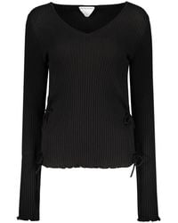 Bottega Veneta - V-Neck Knitwear - Lyst