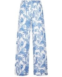MC2 Saint Barth - Wide Trousers - Lyst