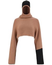 Ferragamo - Trui Met Colourblocking - Lyst