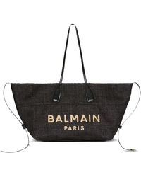Balmain - Tote Bags - Lyst