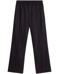 Golden Goose - Blauwe Lennon Joggingbroek Wolmix - Lyst