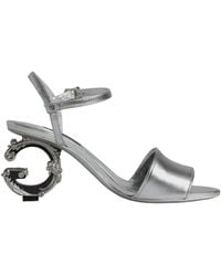 Dolce & Gabbana - Keira Heels Ankle Strap Sandals Shoes - Lyst