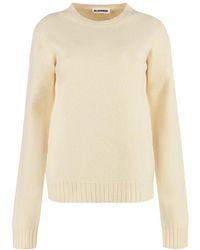 Jil Sander - Round-Neck Knitwear - Lyst