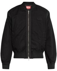 DIESEL - Jassen ,Zwart ,Katoen J-Typer Jas - Lyst