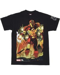 Huf - Tops ,Zwart ,Katoen Iron Tee Korte Mouw T-Shirt - Lyst