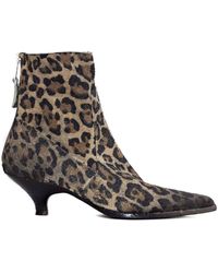 Elena Iachi - Kenia wildleder stiefeletten braun - Lyst