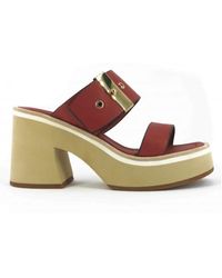 Elvio Zanon - Heeled Mules - Lyst
