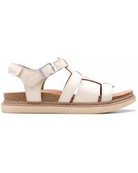 Clarks - Schoenen ,Wit ,Leer Off Sandaal - Lyst
