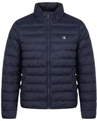 Calvin Klein - Jassen ,Blauw ,Down Jassen - Lyst