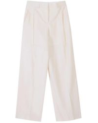 Paul Smith - Broeken ,Katoen Pantaloni Larghi - Lyst