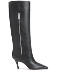 AMINA MUADDI - Mona-80 Leather Boots - Lyst
