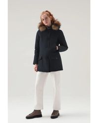Woolrich - Authentischer arctic parka mit abnehmbarem pelzbesatz - Lyst