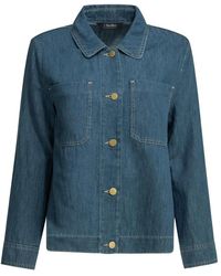 Max Mara - Denim Jackets - Lyst