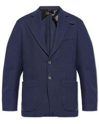 Brioni - Silk-Cotton Jersey Jacket - Lyst