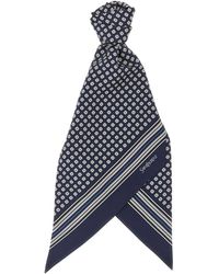 Saint Laurent - Silk Scarves - Lyst